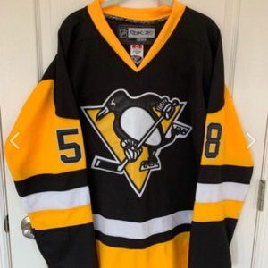 Kris Letang Home Reebok Authentic Pittsburgh Pengu